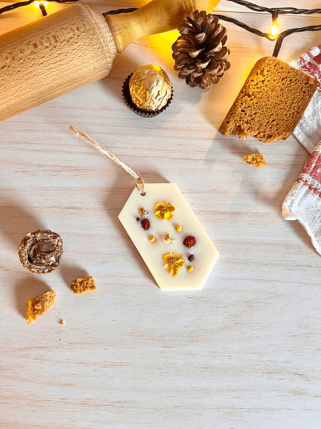 Suspension parfumée Rocher praliné - 2 en 1