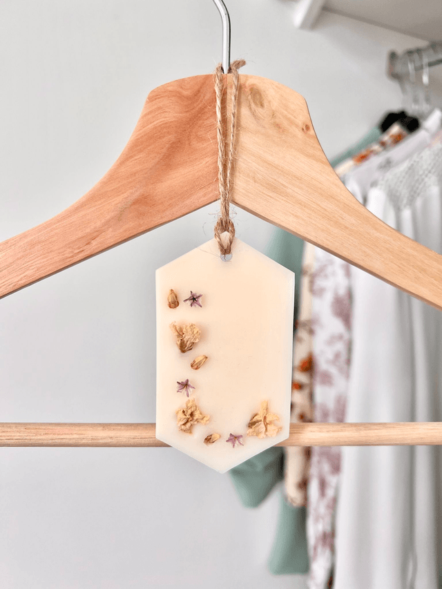 🌸 Suspension parfumée Orchidée Blanche - 2 en 1
