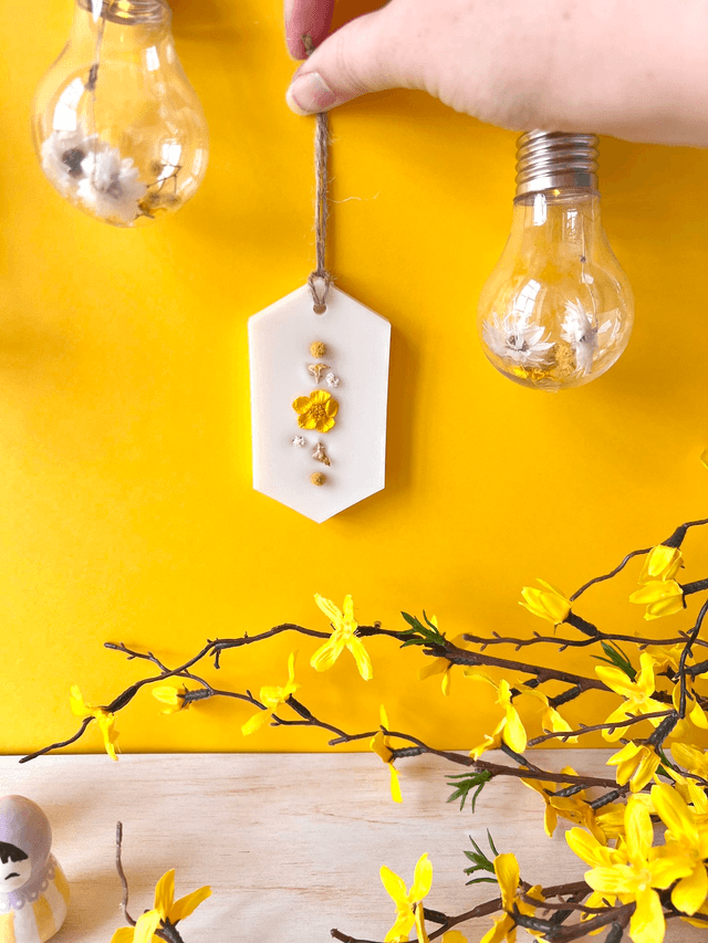 🌼 Suspension parfumée Citronnelle - 2 en 1