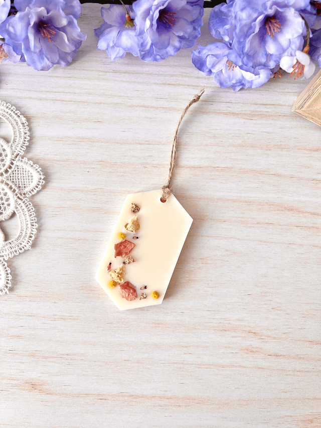 🌸 Suspension parfumée Frangipanier Jasmin - 2 en 1