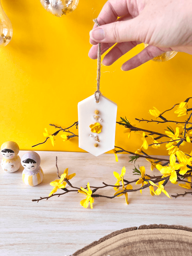 🌼 Suspension parfumée Citronnelle - 2 en 1