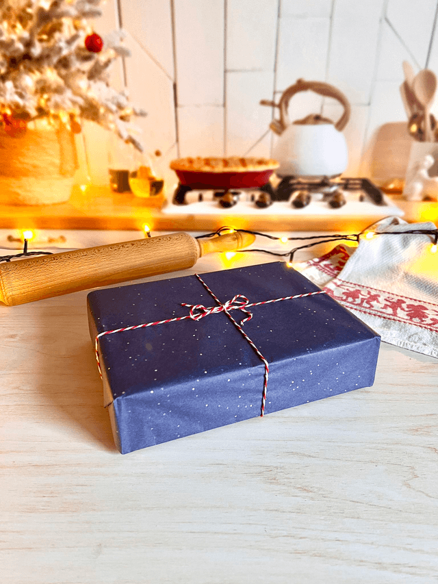 Emballage cadeau - Pack mini bougies fleuries avec sous-tasse